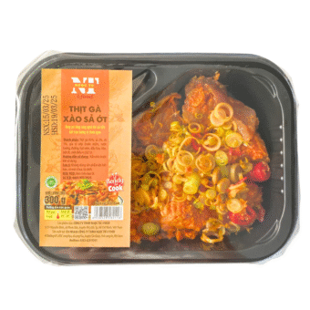 Thịt gà xào sả ớt