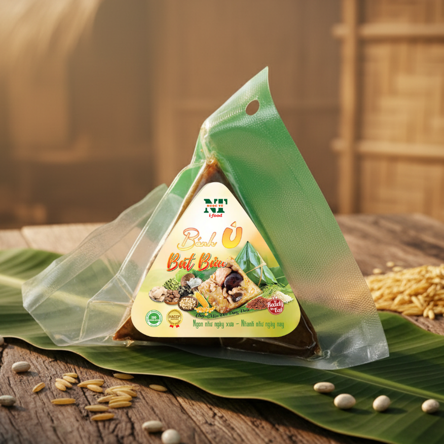 Bánh ú chay Bát Bửu công ty ngọc tú i-food