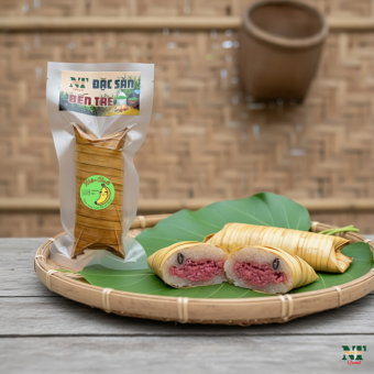 Bánh Lá Dừa Nhân Chuối